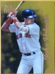 John Valentin [Mirror Gold] #34 Baseball Cards 1996 Select Certified Prices