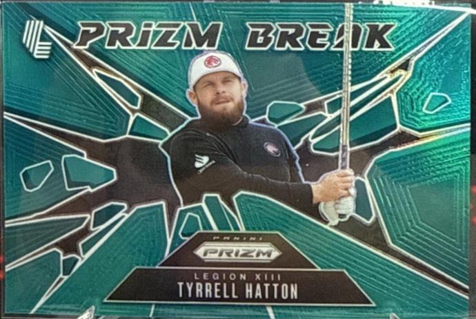 Tyrrell Hatton #7 2025 Panini Prizm LIV Break Golf