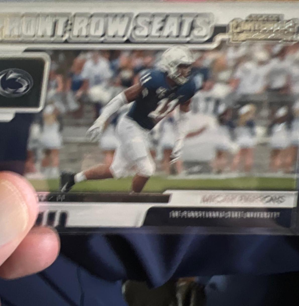 Micah Parsons #3 Football Cards 2021 Panini Contenders Draft Picks Front Row Seats