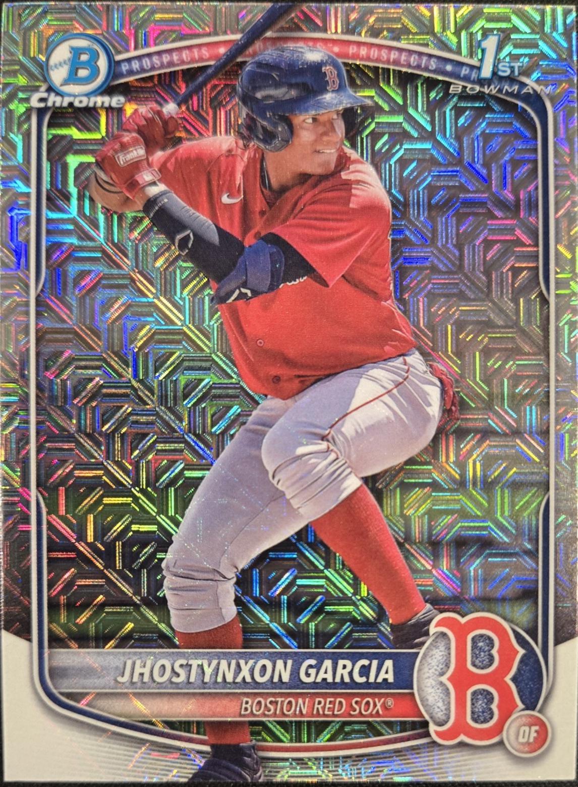 2025 Jhostynxon Garcia [Mega Refractor] #BCP-43
