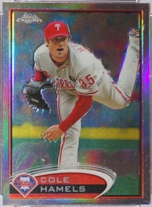 Cole Hamels [Purple Refractor] #36