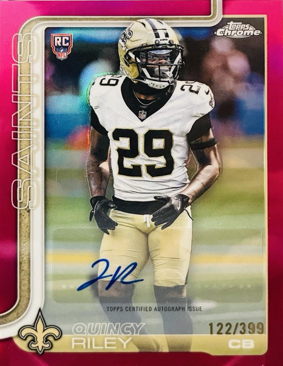 Quincy Riley [Magenta Refractor] #RA-QR