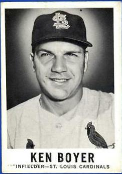 Ken Boyer #12 Baseball Cards 1960 Leaf