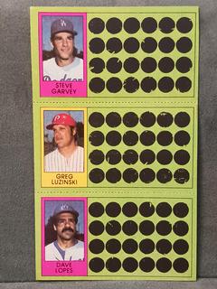 Steve Garvey, Greg Luzinski, Dave Lopes #56, 74, 92