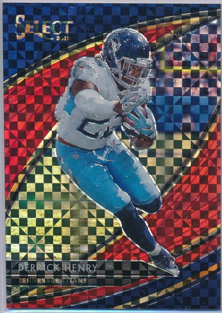 Derrick Henry [Red Prizm] #225 Football Cards 2019 Panini Select