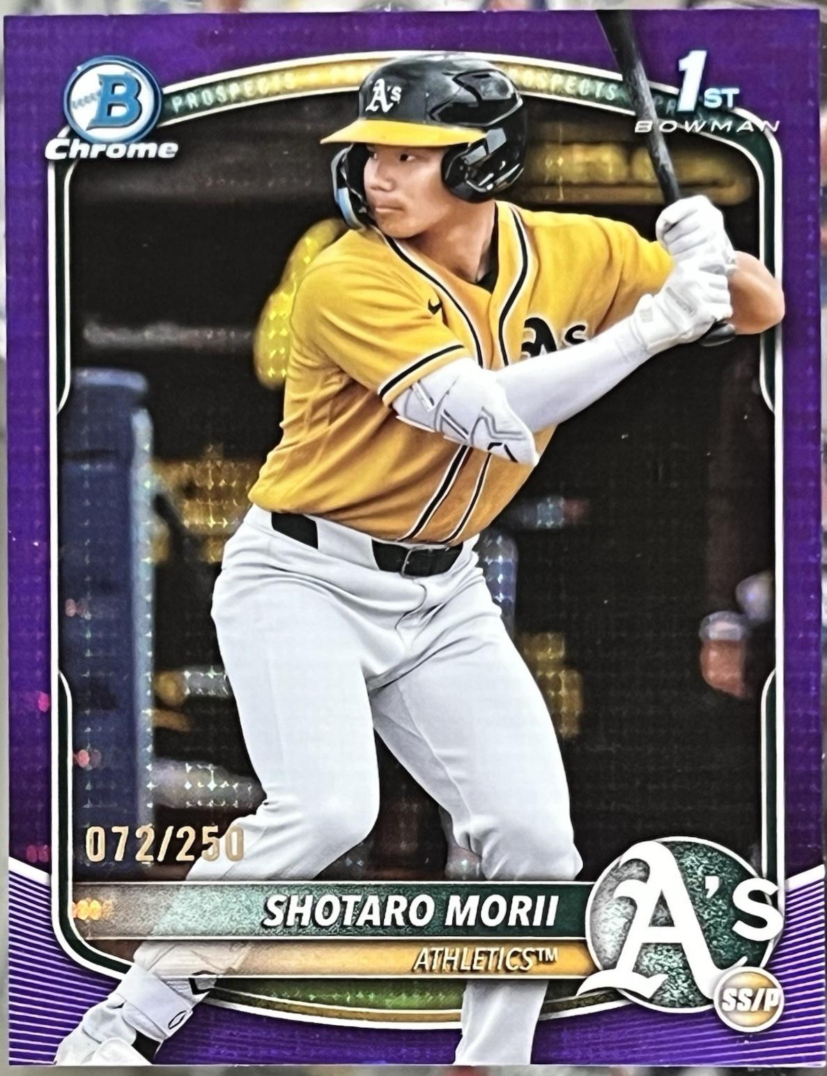 2025 Shotaro Morii [Purple] #BCP-170