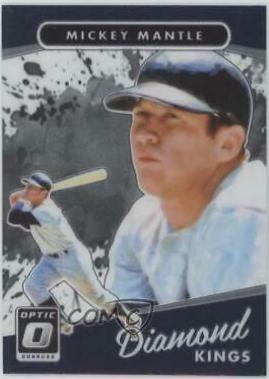 Mickey Mantle #7 Baseball Cards 2017 Panini Donruss Optic