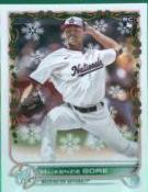 MacKenzie Gore #HW13 2022 Topps Holiday Baseball