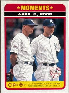 Alex Rodriguez, Derek Jeter, Moments April 6, 2008