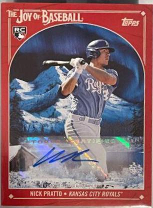 Nick Pratto [Autograph Bright Red] #65