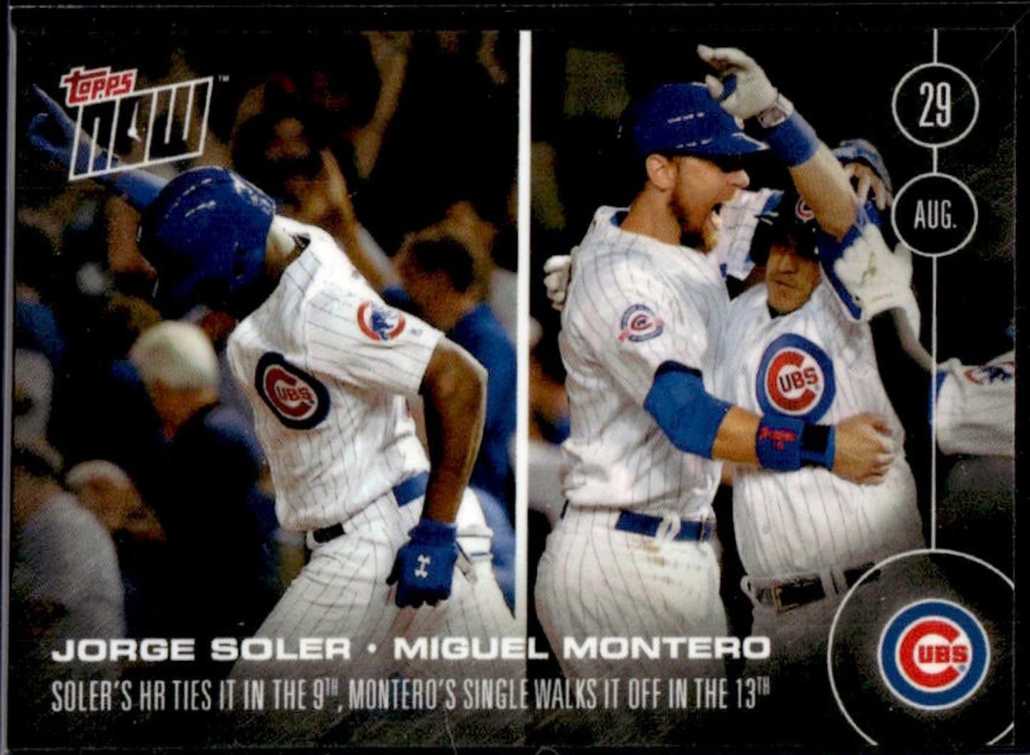 Jorge Soler / Miguel Montero #407