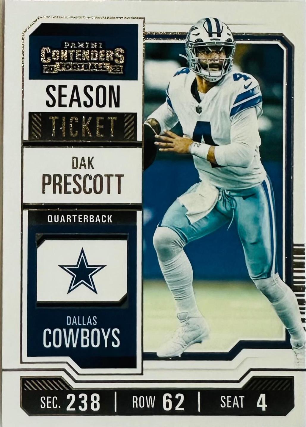 Dak Prescott #28 Football Cards 2023 Panini Contenders