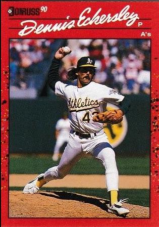 Dennis Eckersley #210 Baseball Cards 1990 Donruss