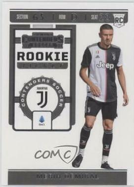 Merih Demiral #RT-36 Soccer Cards 2019 Panini Chronicles Contenders Rookie Ticket