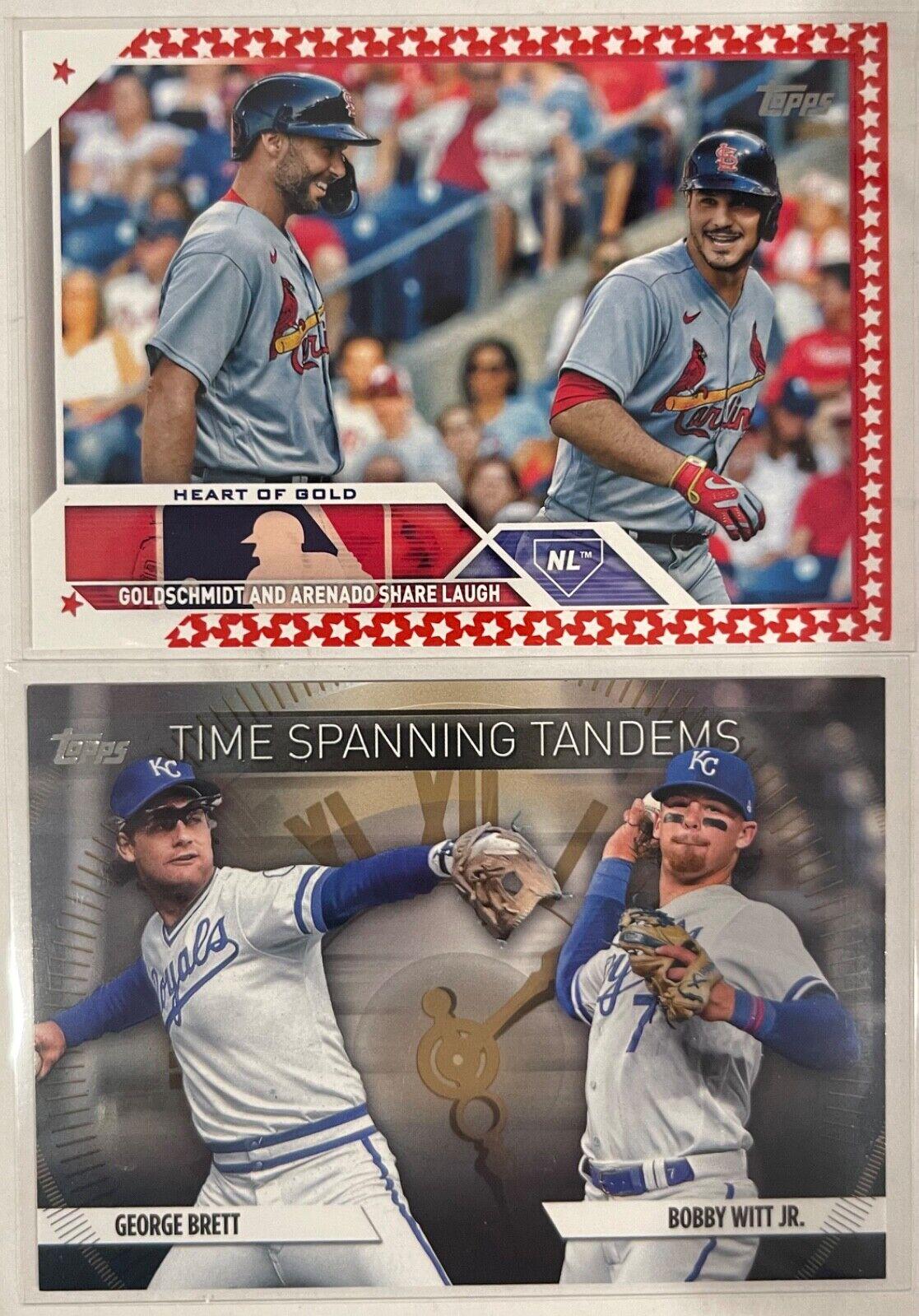 George Brett, Bobby Witt Jr. [Gold] #TS-30
