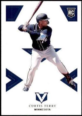 Curtis Terry #6 Baseball Cards 2022 Panini Chronicles Vertex