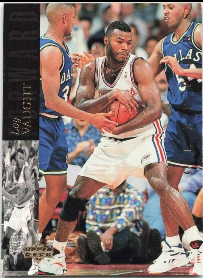 Loy Vaught #6 Basketball Cards 1993 Upper Deck SE