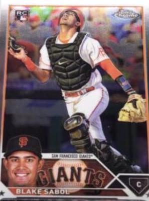 Blake Sabol #USC151 Baseball Cards 2023 Topps Chrome Update