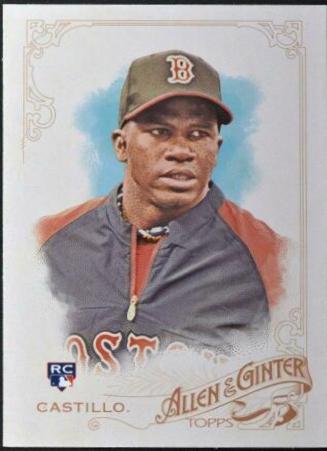 Rusney Castillo #154 Baseball Cards 2015 Topps Allen & Ginter
