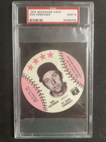 Don Kessinger Baseball Cards 1976 Buckmans Discs