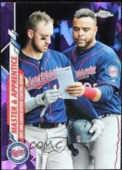 Master & Apprentice [Purple] #18 Baseball Cards 2020 Topps Chrome Sapphire Prices