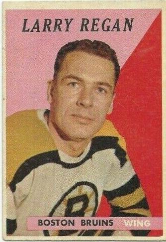 Larry Regan #10 Hockey Cards 1958 Topps