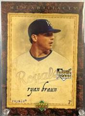 Ryan Braun #96 Baseball Cards 2007 Upper Deck Artifacts Prices