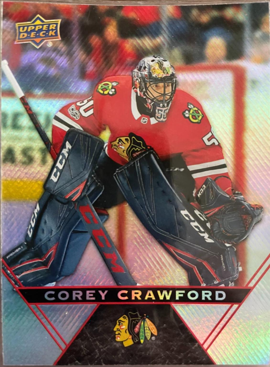Corey Crawford #20 2018 Upper Deck Tim Hortons Hockey