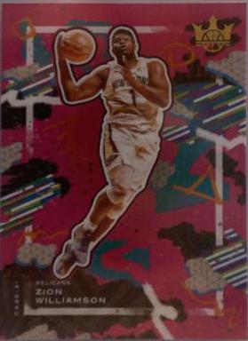Zion Williamson #30 2020-21 Panini Court Kings Basketball