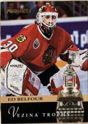 Ed Belfour #224 Hockey Cards 1993 Pinnacle
