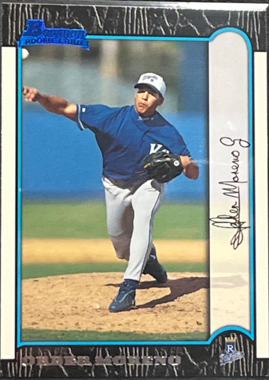 Orber Moreno #348 Baseball Cards 1999 Bowman
