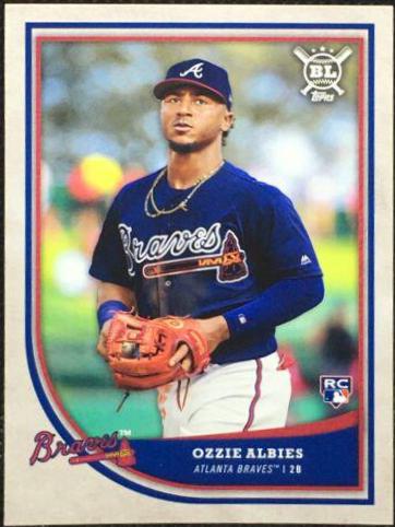 Ozzie Albies #48 Baseball Cards 2018 Topps Big League