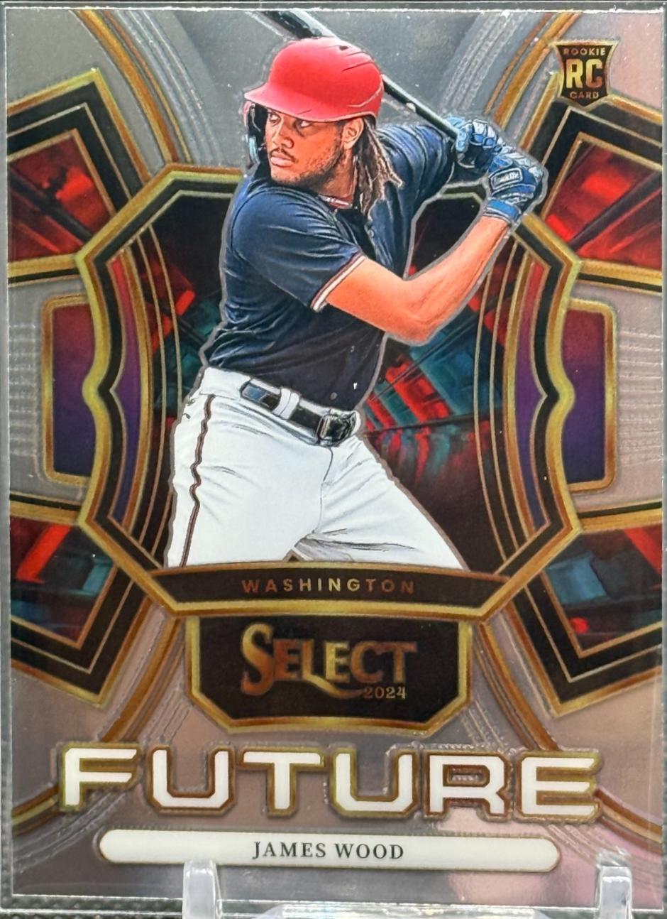 James Wood #18 Baseball Cards 2024 Panini Select Future