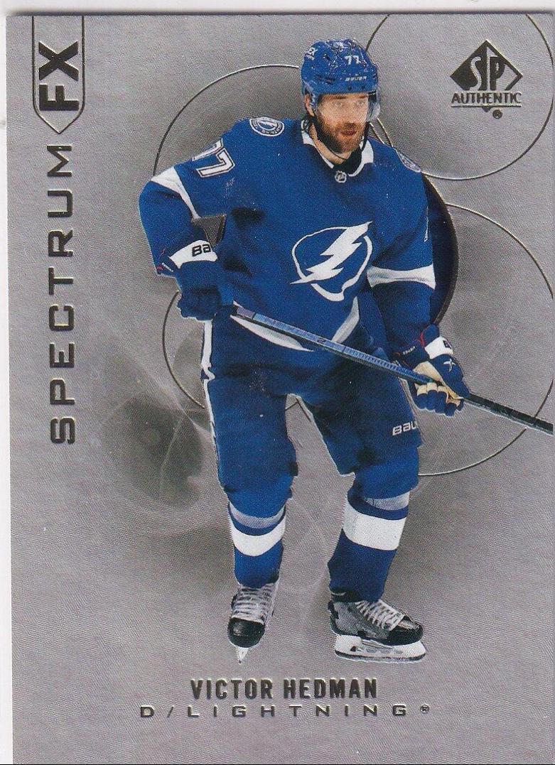 Victor Hedman #3 Hockey Cards 2020 SP Authentic