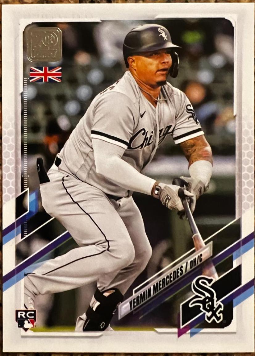 Yermin Mercedes #10 Baseball Cards 2021 Topps UK Edition