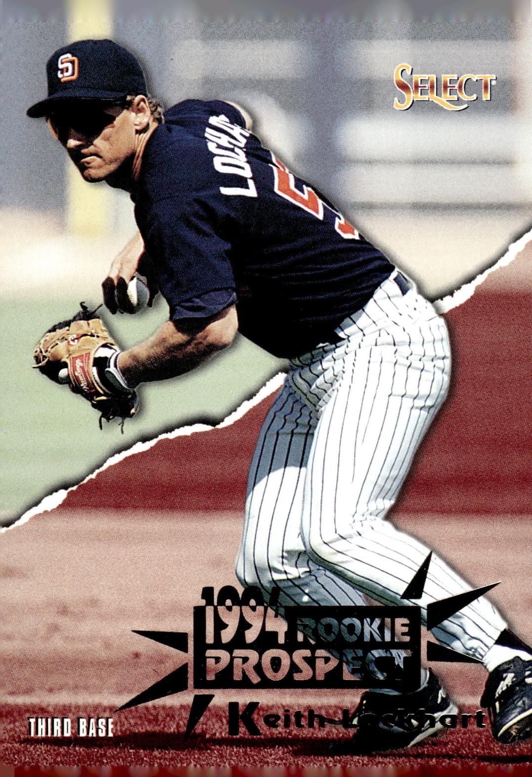 Keith Lockhart #395 Baseball Cards 1994 Select