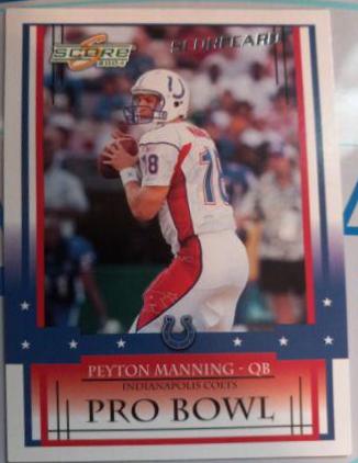 Peyton Manning #335 2004 Panini Score Football