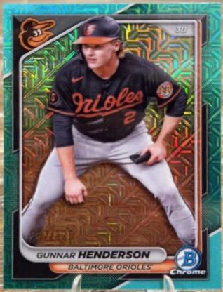 Gunnar Henderson [Aqua RayWave Refractor] #9