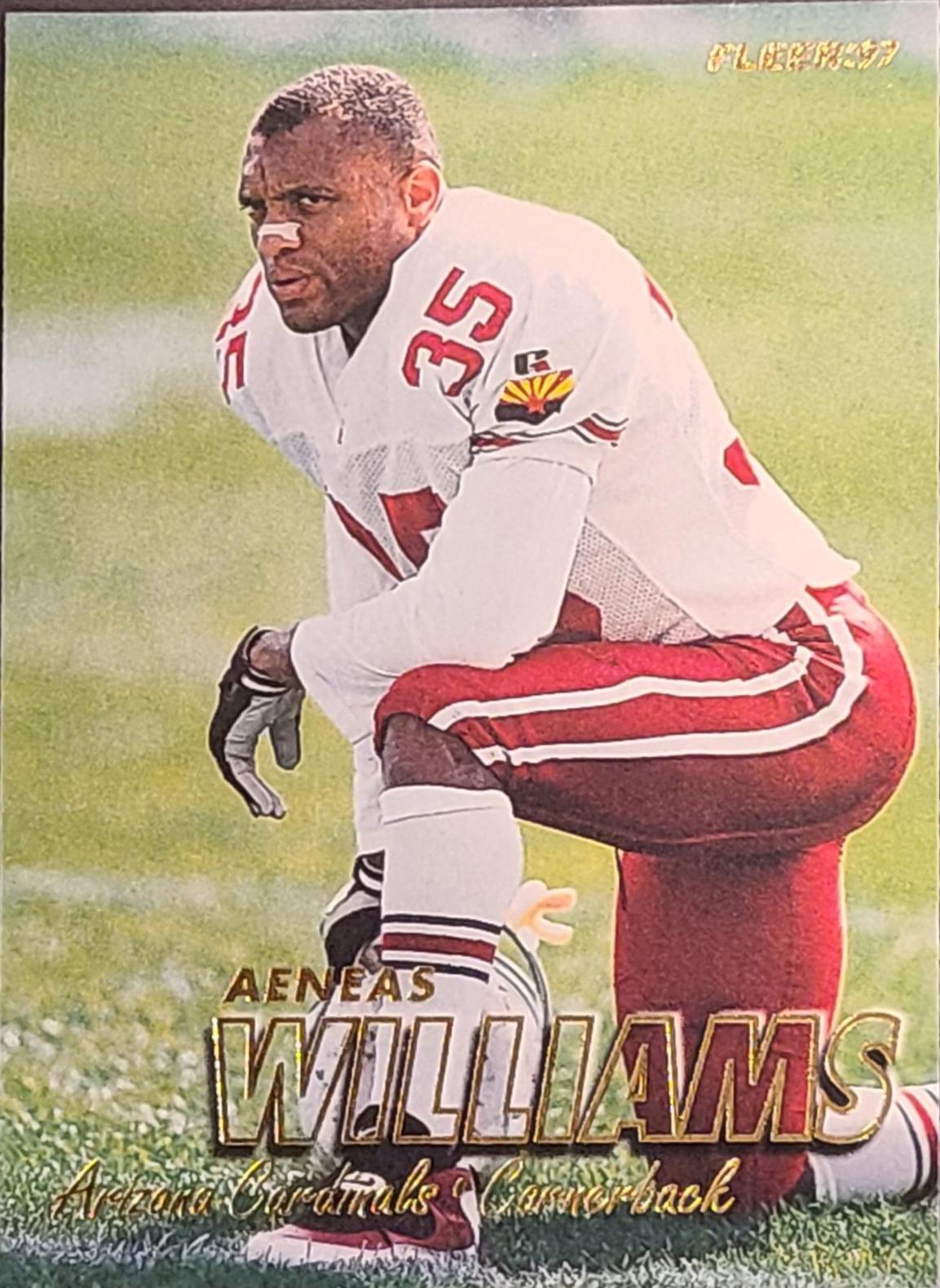 Aeneas Williams #35 Football Cards 1997 Fleer
