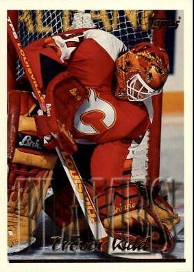 Trevor Kidd #154 Hockey Cards 1995 Topps