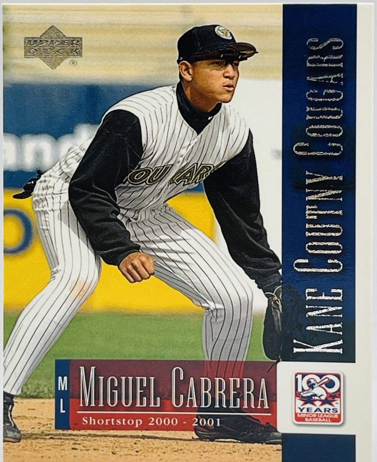 Miguel Cabrera #77 2001 Upper Deck Minor League Baseball