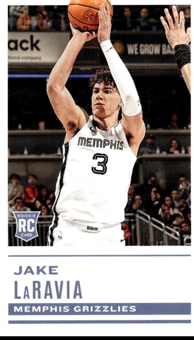 Jake LaRavia #37 Basketball Cards 2022 Panini Chronicles