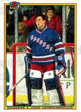 John Vanbiesbrouck #222 1990 Bowman Tiffany Hockey