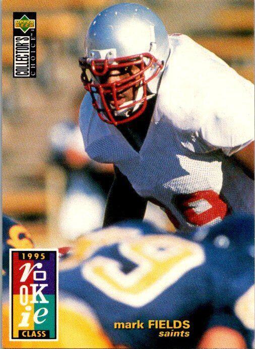 Mark Fields #13 Football Cards 1995 Collector's Choice
