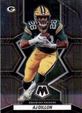 AJ Dillon #71 Football Cards 2022 Panini Mosaic
