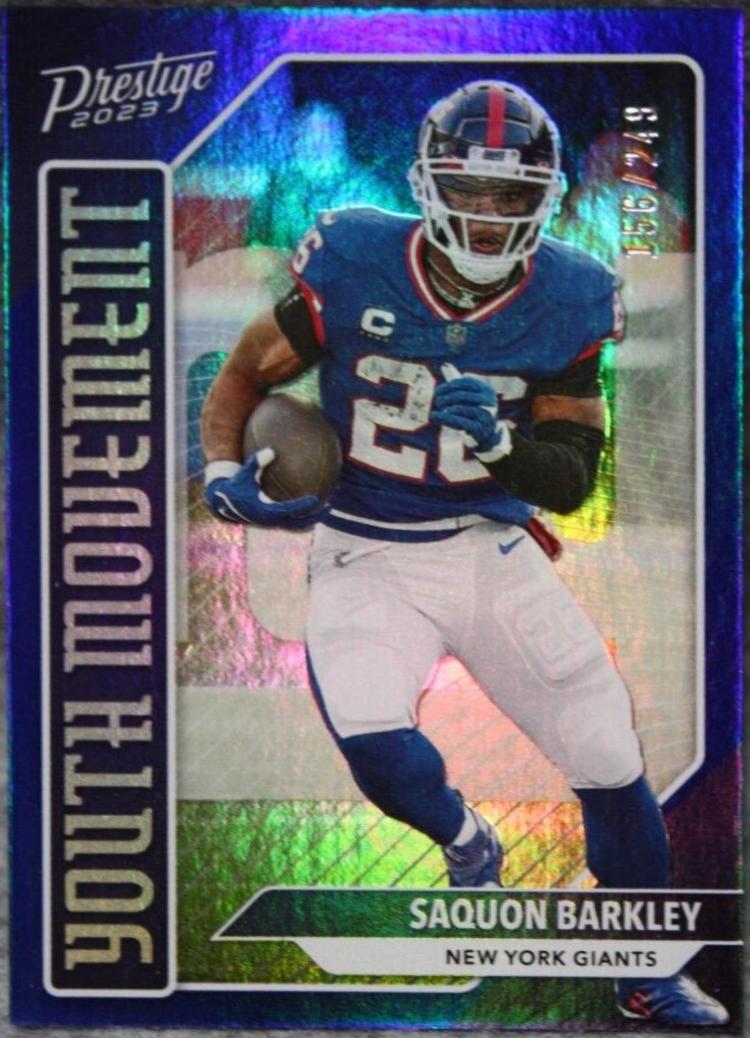 Saquon Barkley [Blue] #YM-17