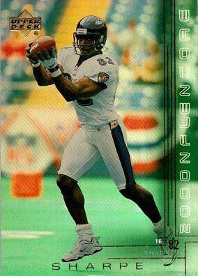 Shannon Sharpe #22 Football Cards 2000 Upper Deck Encore