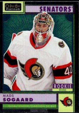 Mads Sogaard #R-83 Hockey Cards 2022 O-Pee-Chee Platinum Retro