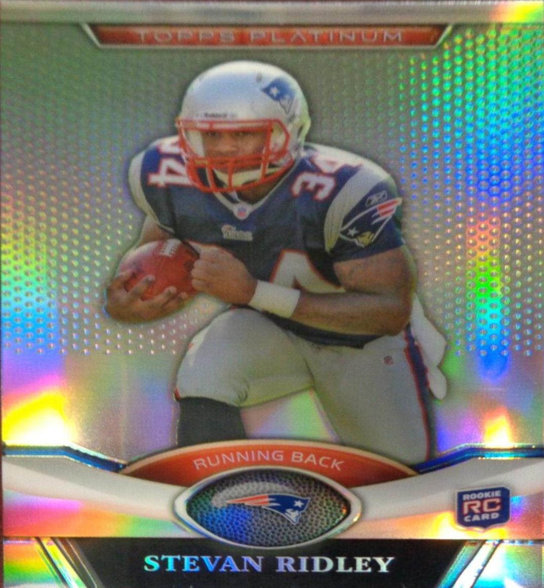 Stevan Ridley #15 Football Cards 2011 Topps Platinum