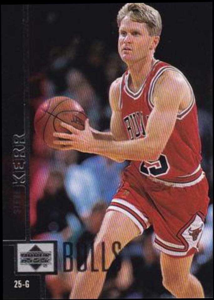Steve Kerr #15 Basketball Cards 1997 Upper Deck